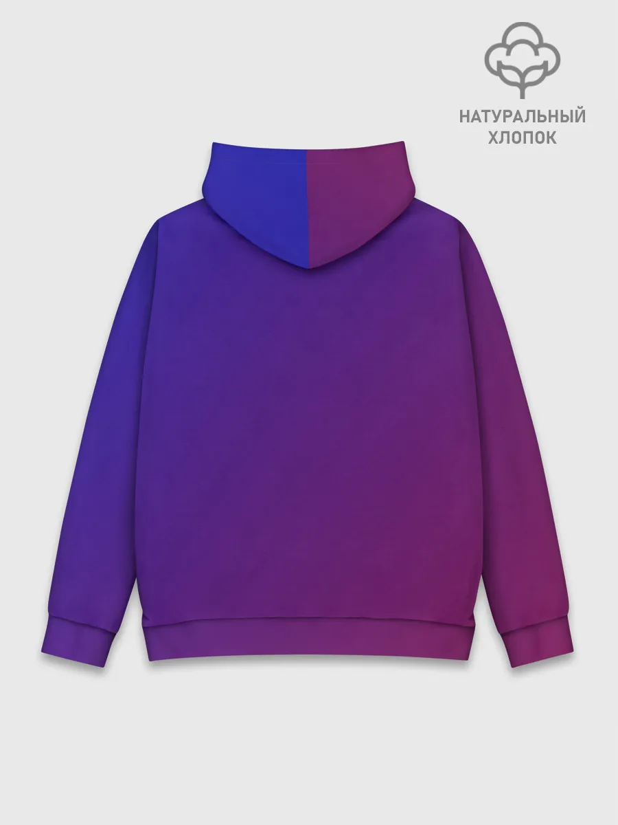 Худи мужской база хлопок / Вольная птица