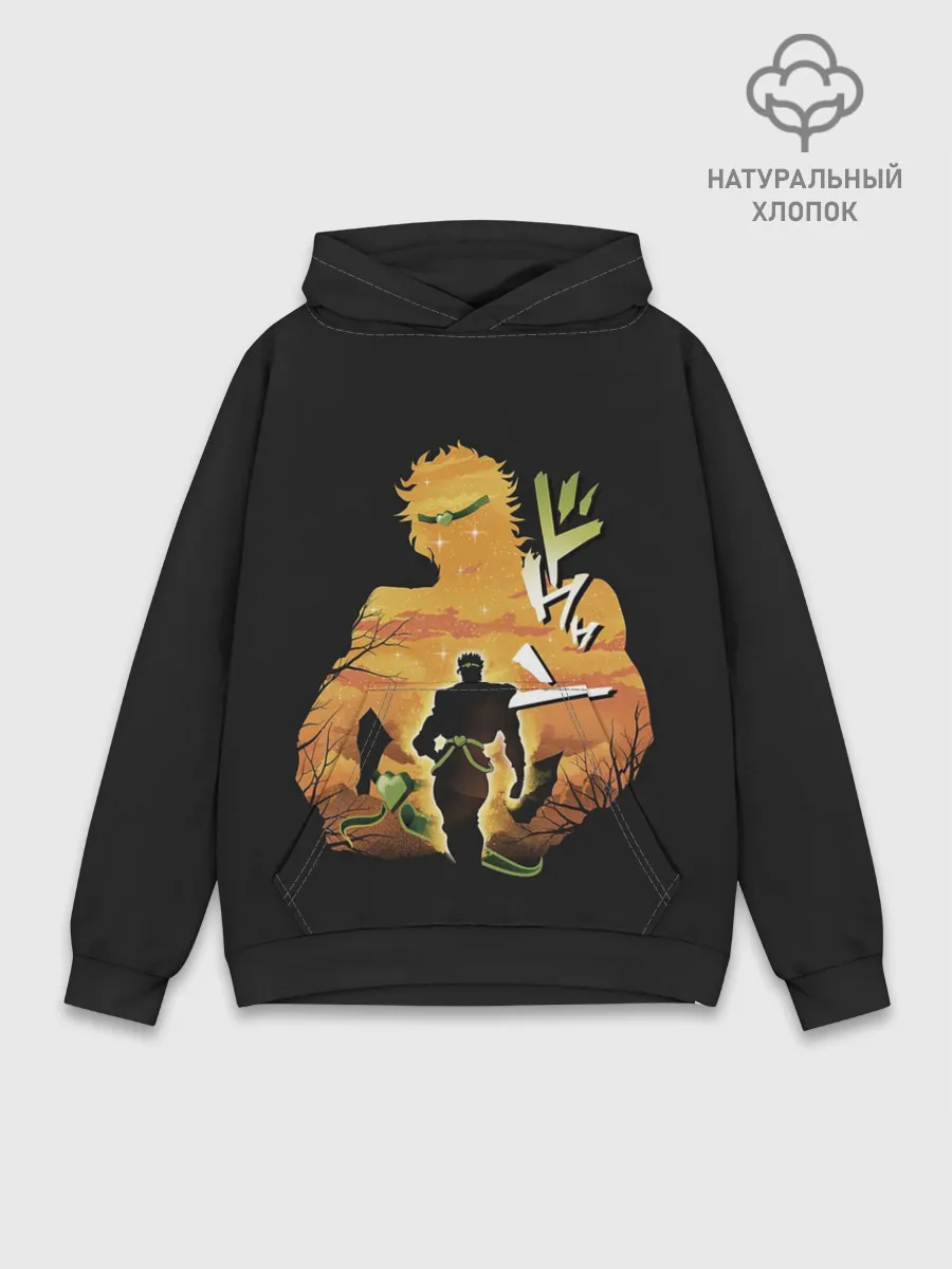 Худи мужской база хлопок / Дио Брандо