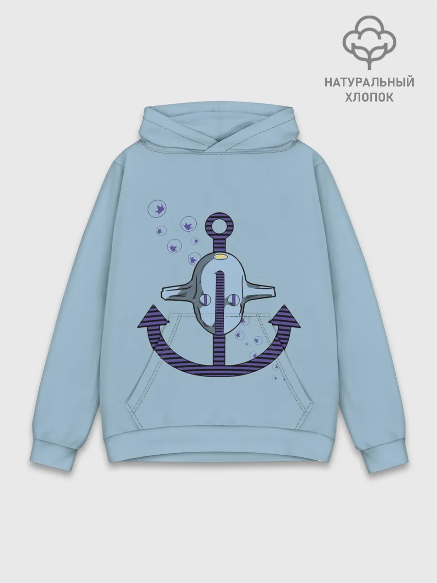 Худи мужской база хлопок / Soft & Wet. JoJo