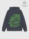 Худи мужской база хлопок / Травяные покемоны