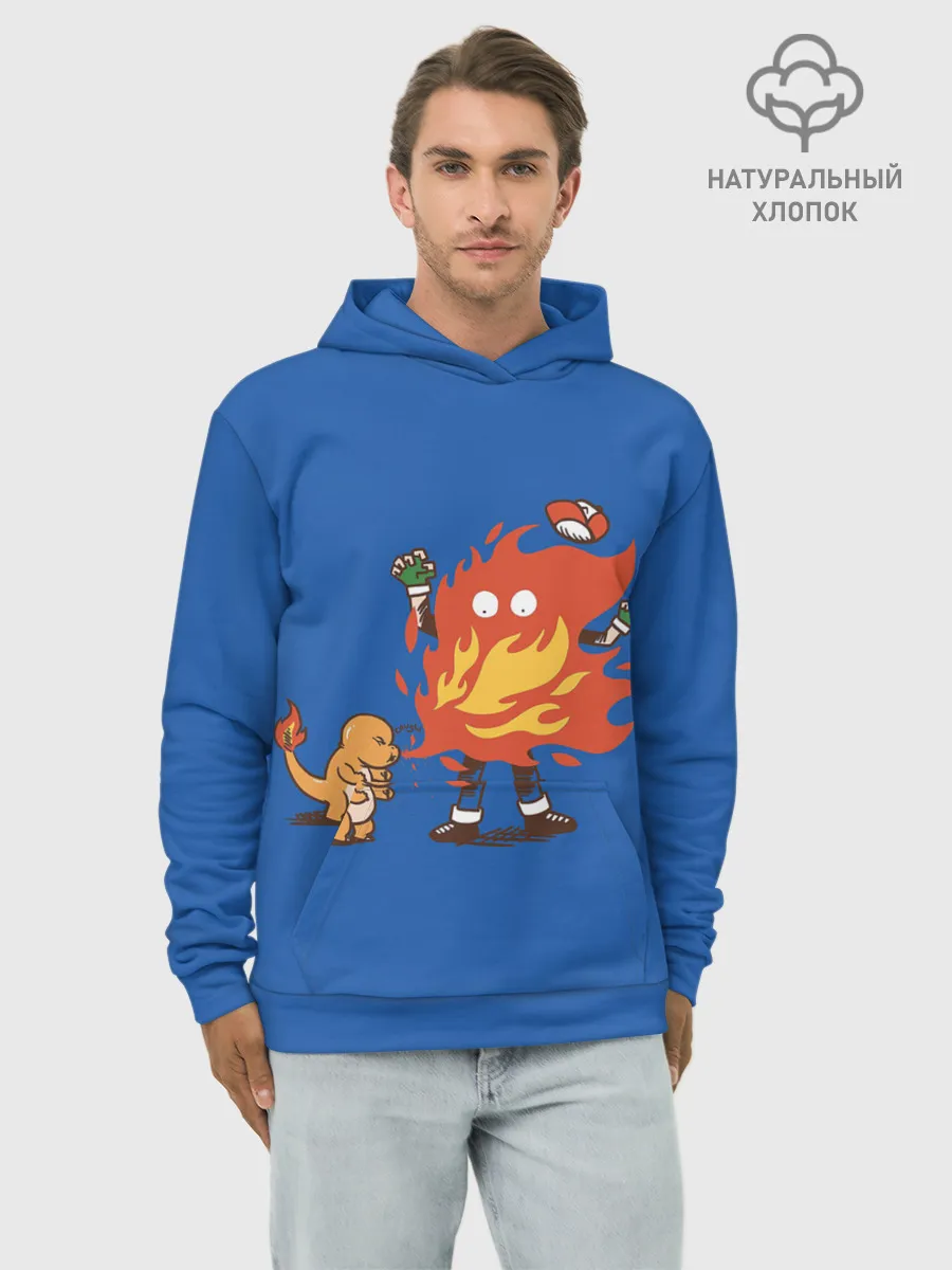 Худи мужской база хлопок / Строптивый Чермандер