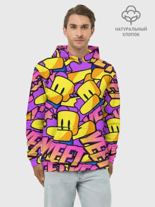 Худи мужской база хлопок / ROBLOX / РОБЛОКС / YEET