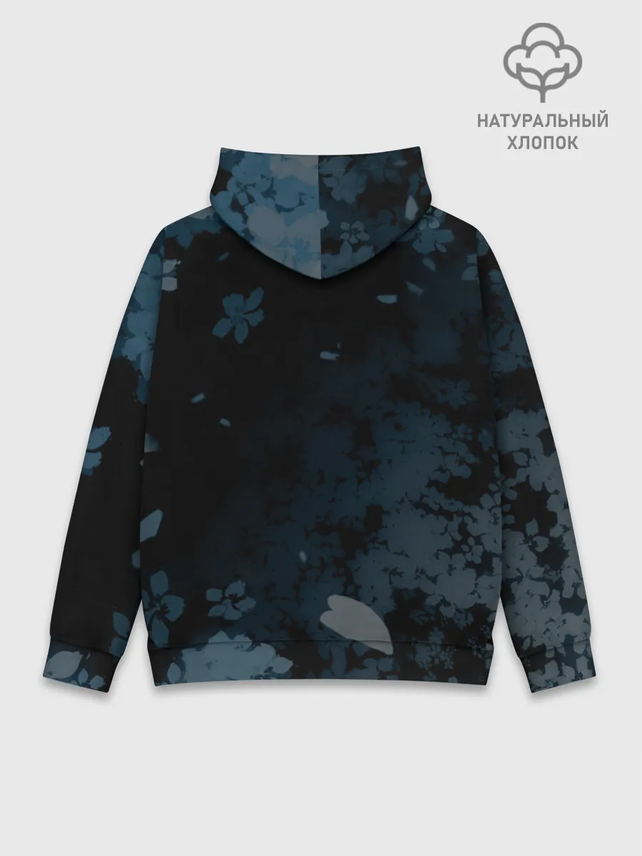 Худи мужской база хлопок / Genshin Impact - Аяка