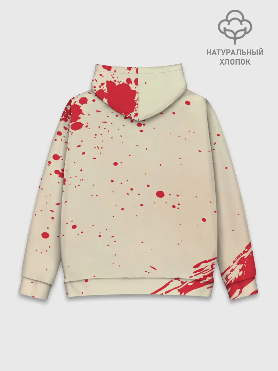 Худи мужской база хлопок / Луффи One Piece. Большой куш