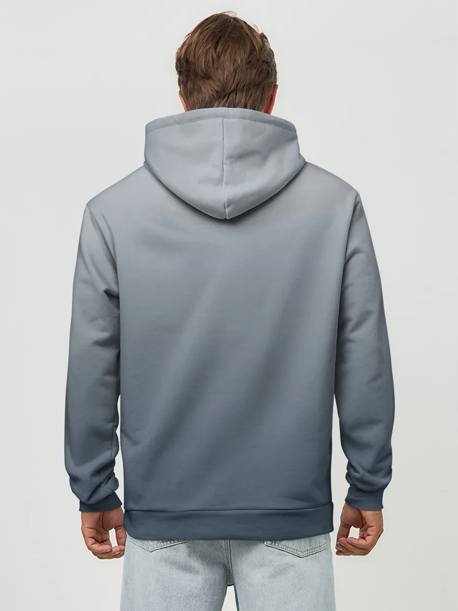 Худи мужской база хлопок / GRADIENT 50 SHADES OF GREY