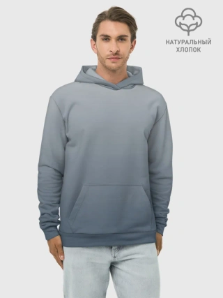 Худи мужской база хлопок / GRADIENT 50 SHADES OF GREY