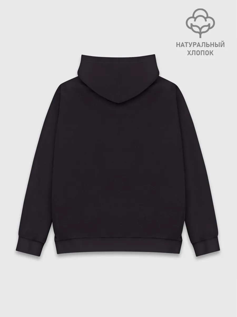 Худи мужской база хлопок / Злой Рафаэль