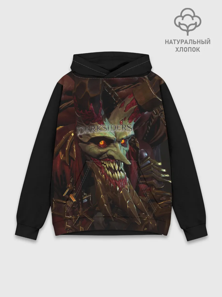 Худи мужской база хлопок / Darksiders | Гнев Войны