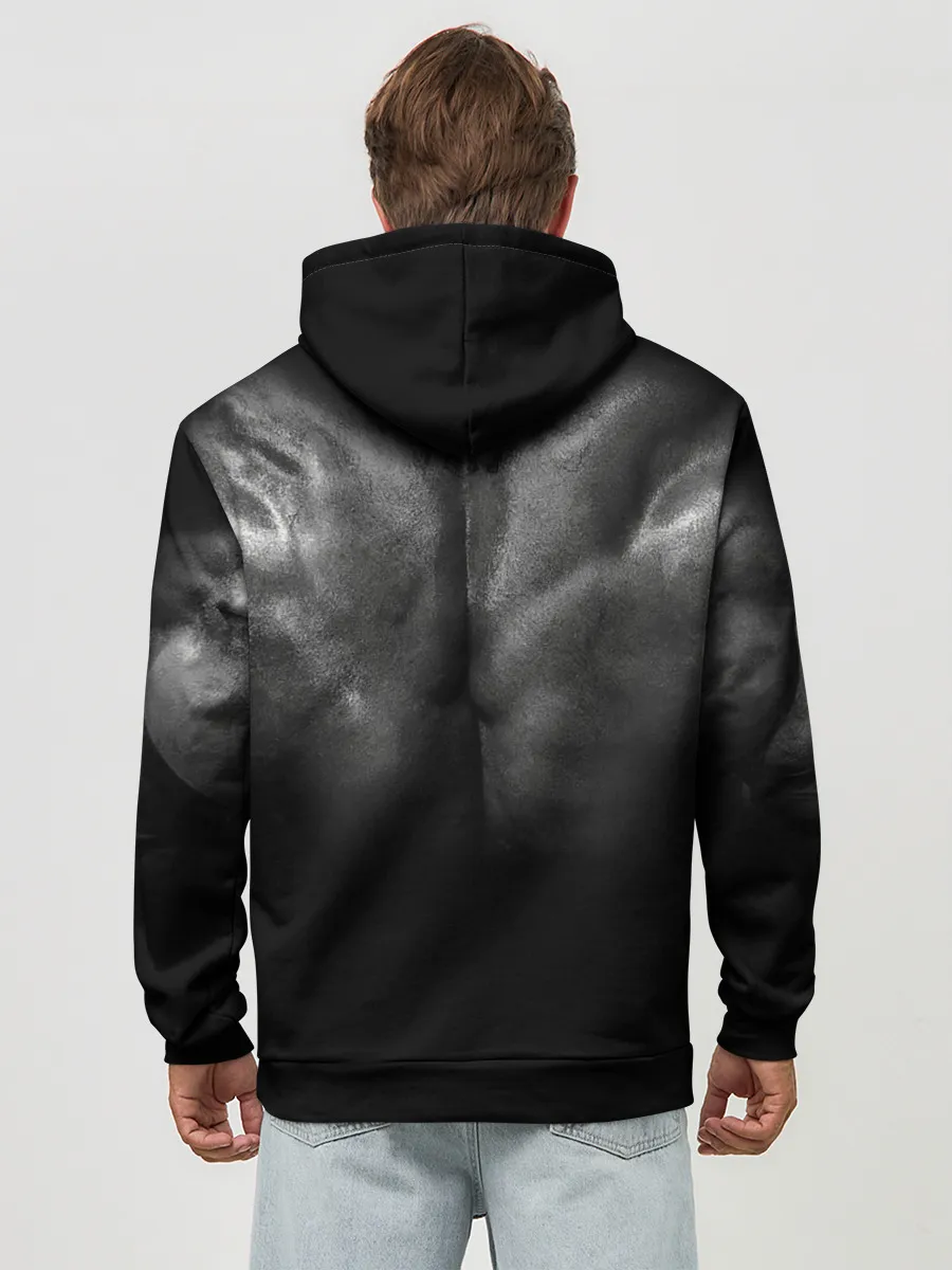 Худи мужской база хлопок / Боль временна триумф вечен