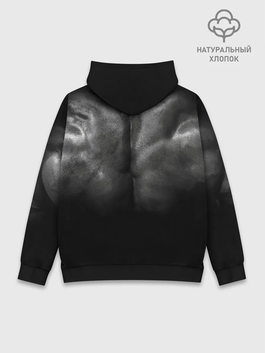 Худи мужской база хлопок / Боль временна триумф вечен