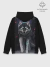 Худи мужской база хлопок / КРАСИВЫЙ ВОЛК