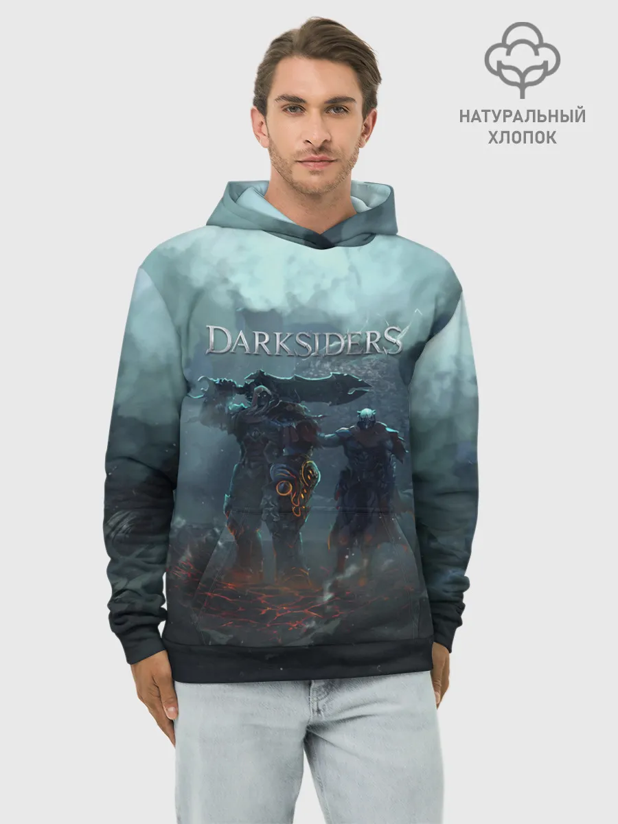 Худи мужской база хлопок / Darksiders | Гнев Войны