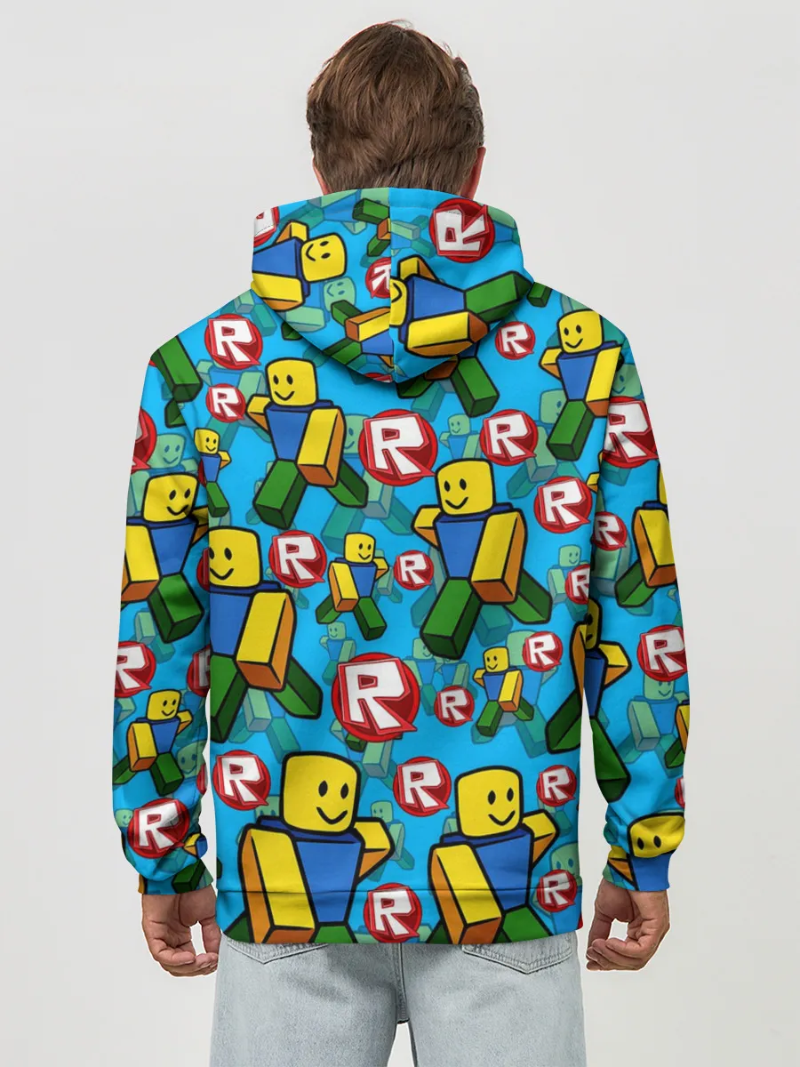 Худи мужской база хлопок / ROBLOX / РОБЛОКС / NOOB / НУБ