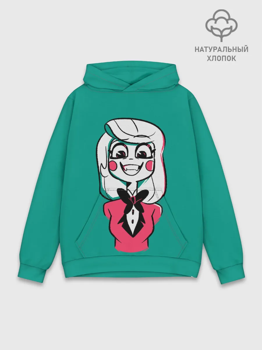 Худи мужской база хлопок / Радостная Чарли