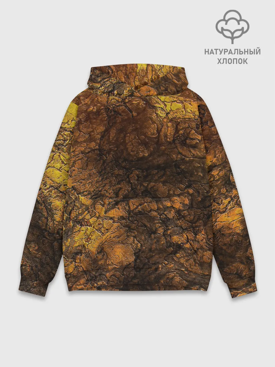 Худи мужской база хлопок / Абстрактный узор текстура