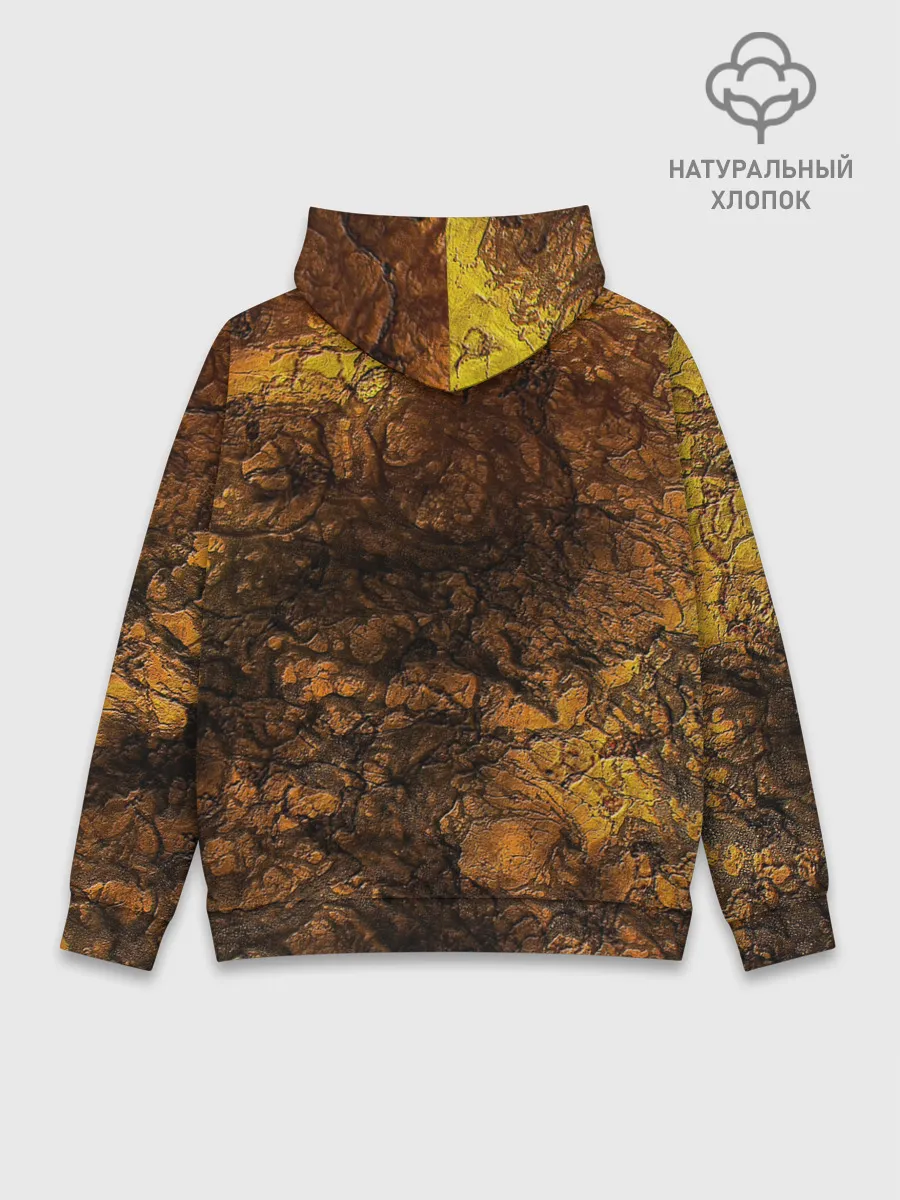 Худи мужской база хлопок / Абстрактный узор текстура