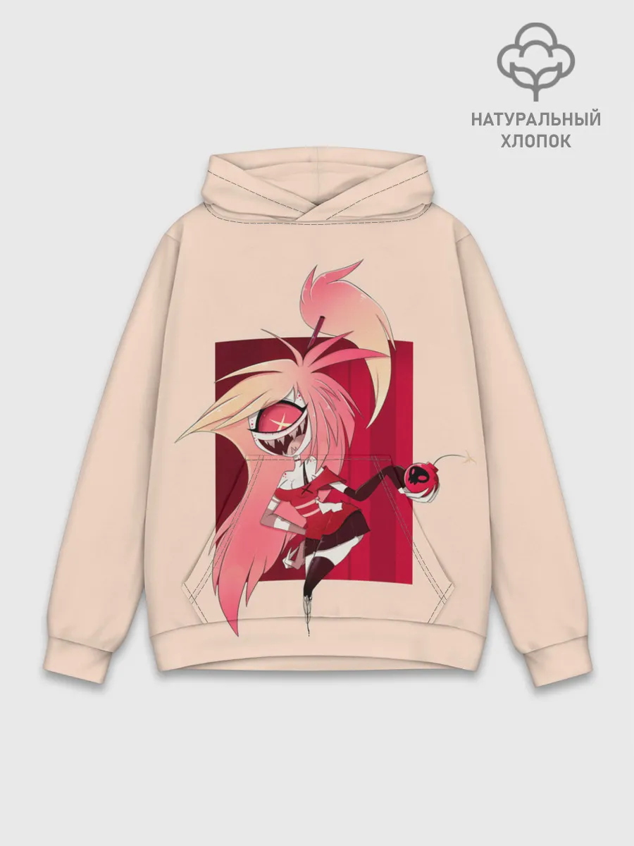 Худи мужской база хлопок / Милаха Черри