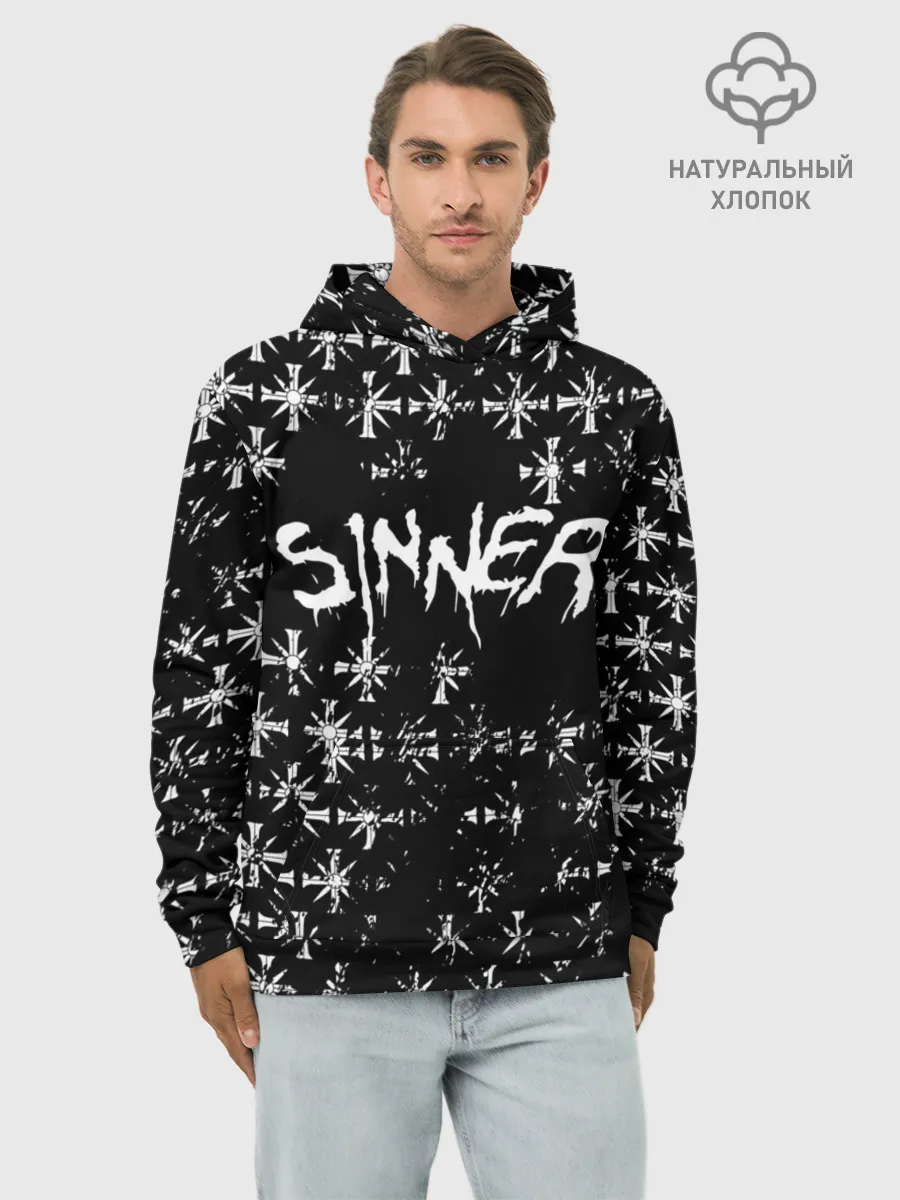 Худи мужской база хлопок / FAR CRY 5 ГРЕШНИК / SINNER