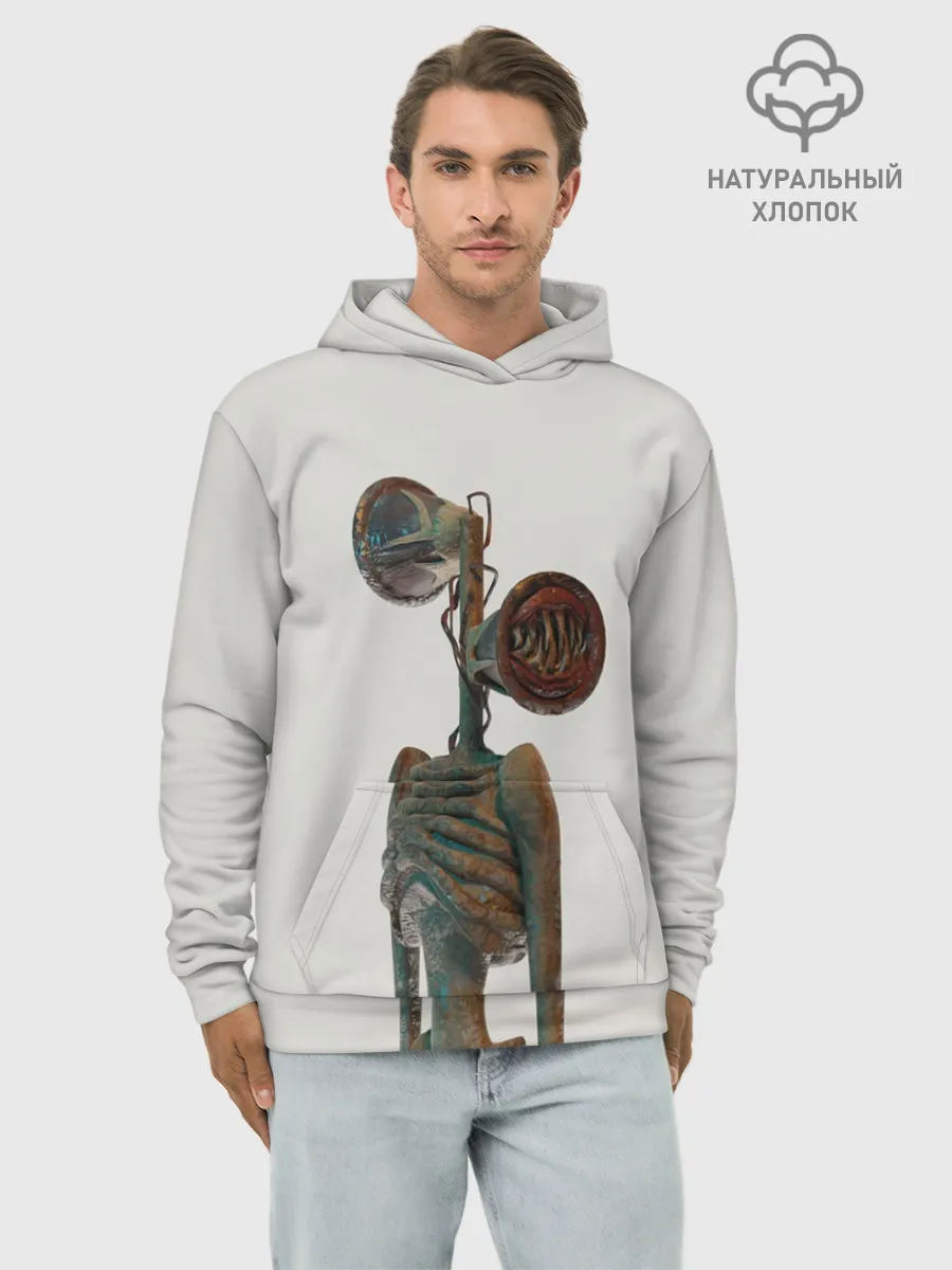 Худи мужской база хлопок / СИРЕНОГОЛОВЫЙ | ХОРРОР