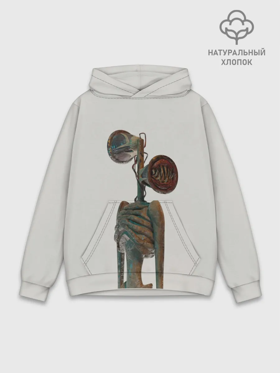 Худи мужской база хлопок / СИРЕНОГОЛОВЫЙ | ХОРРОР