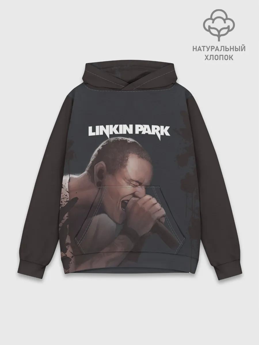 Худи мужской база хлопок / LINKIN PARK | ЛИНКИН ПАРК
