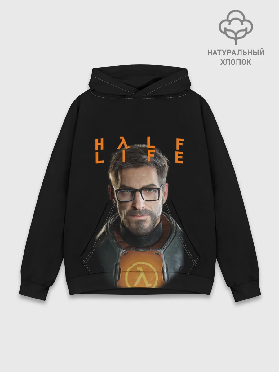 Худи мужской база хлопок / HALF-LIFE | FREEMAN | ФРИМАН