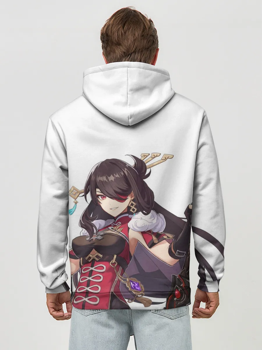 Худи мужской база хлопок / БЕЙ ДОУ | ГЕНШИН