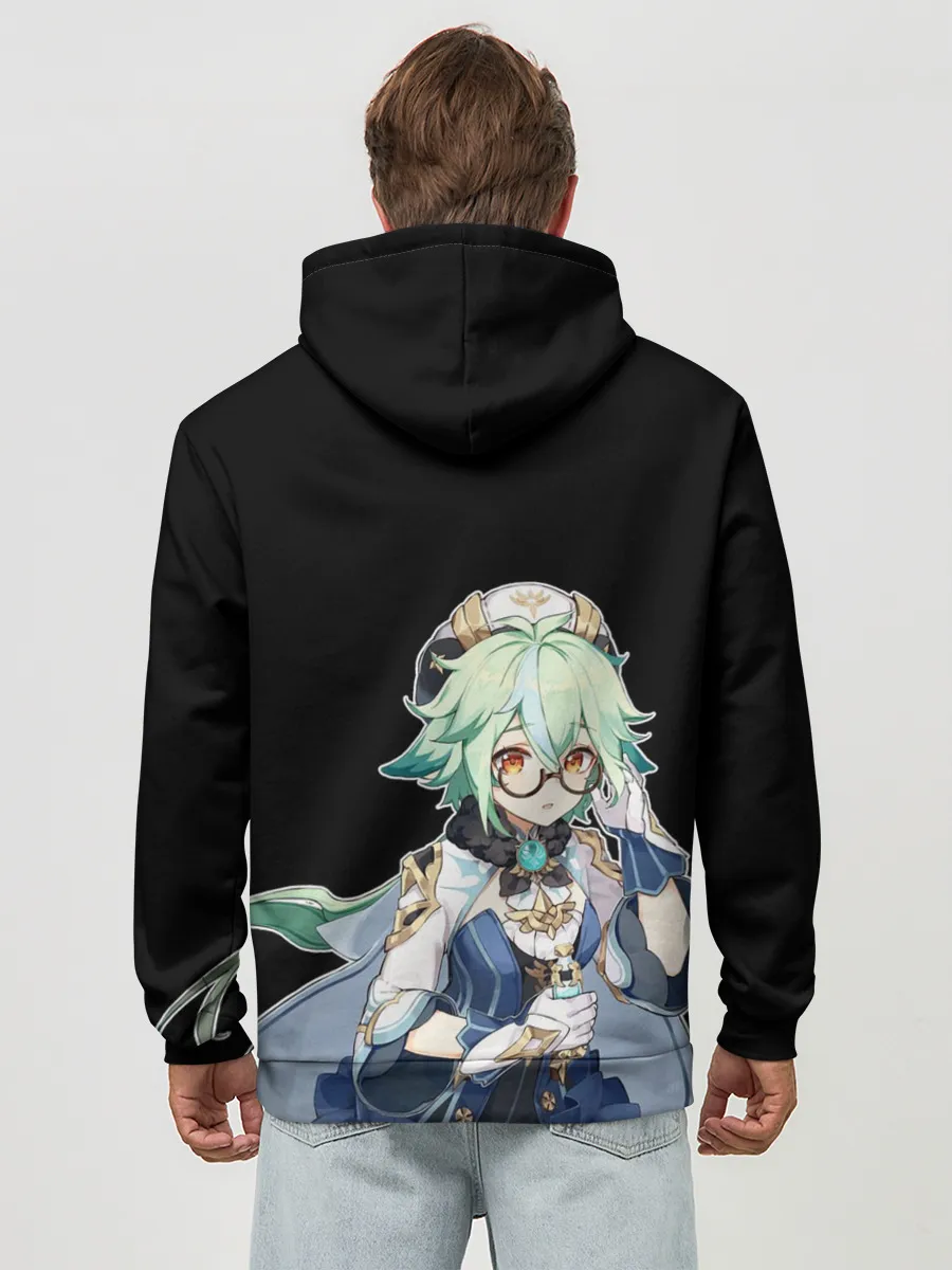 Худи мужской база хлопок / ГЕНШИН | НОЕЛЛЕ