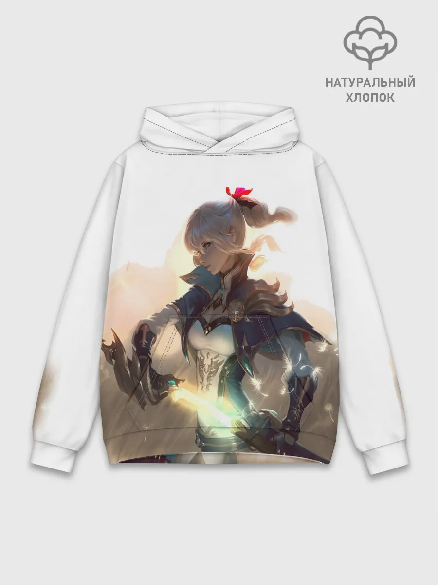 Худи мужской база хлопок / GENSHIN IMPACT ДЕВУШКА