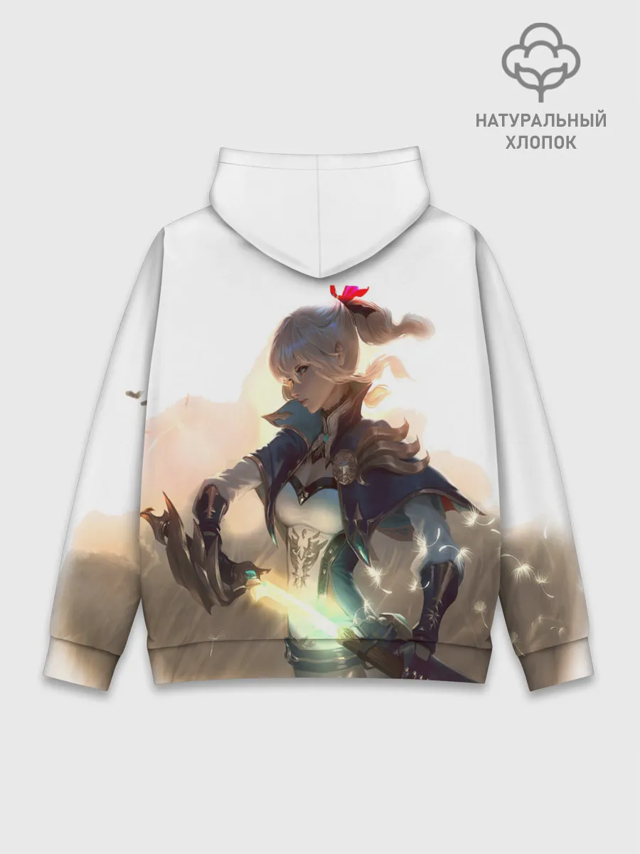 Худи мужской база хлопок / GENSHIN IMPACT ДЕВУШКА