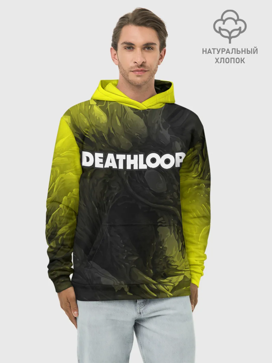 Худи мужской база хлопок / Deathloop - Hyperbeast