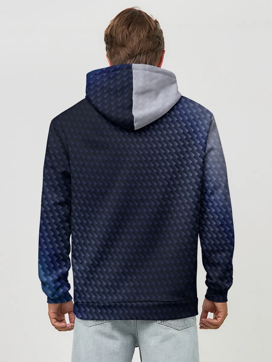 Худи мужской база хлопок / Инфинити - Карбон