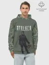 Худи мужской база хлопок / S.T.A.L.K.E.R. | С.Т.А.Л.К.Е.Р