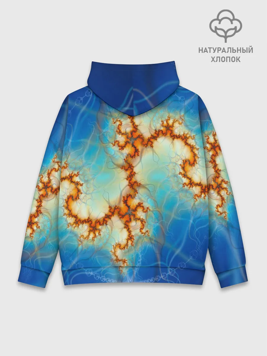 Худи мужской база хлопок / Абстрактное представление