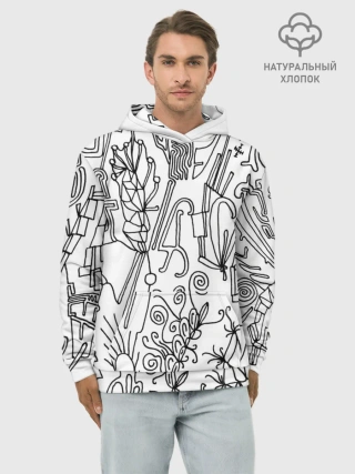Худи мужской база хлопок / Точка воображения