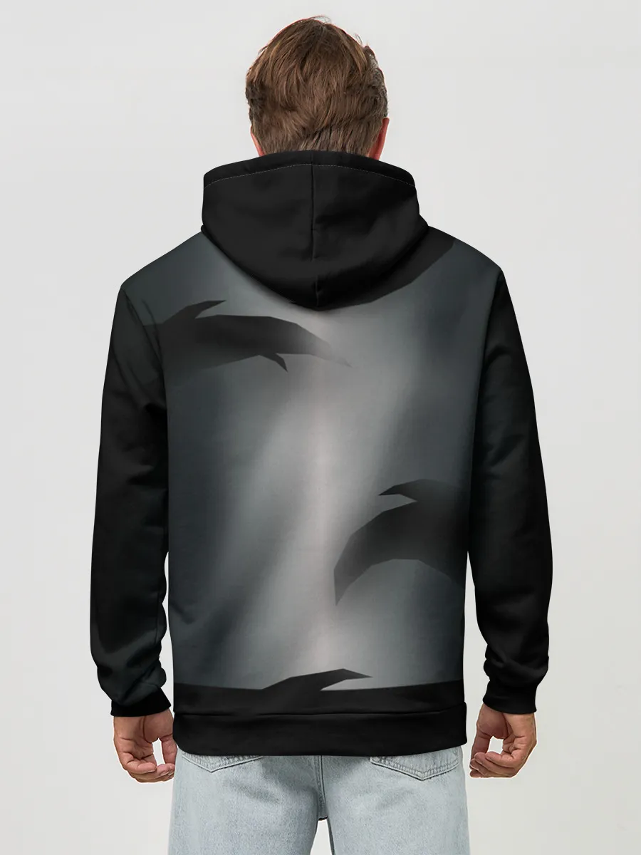 Худи мужской база хлопок / Hollow Knight