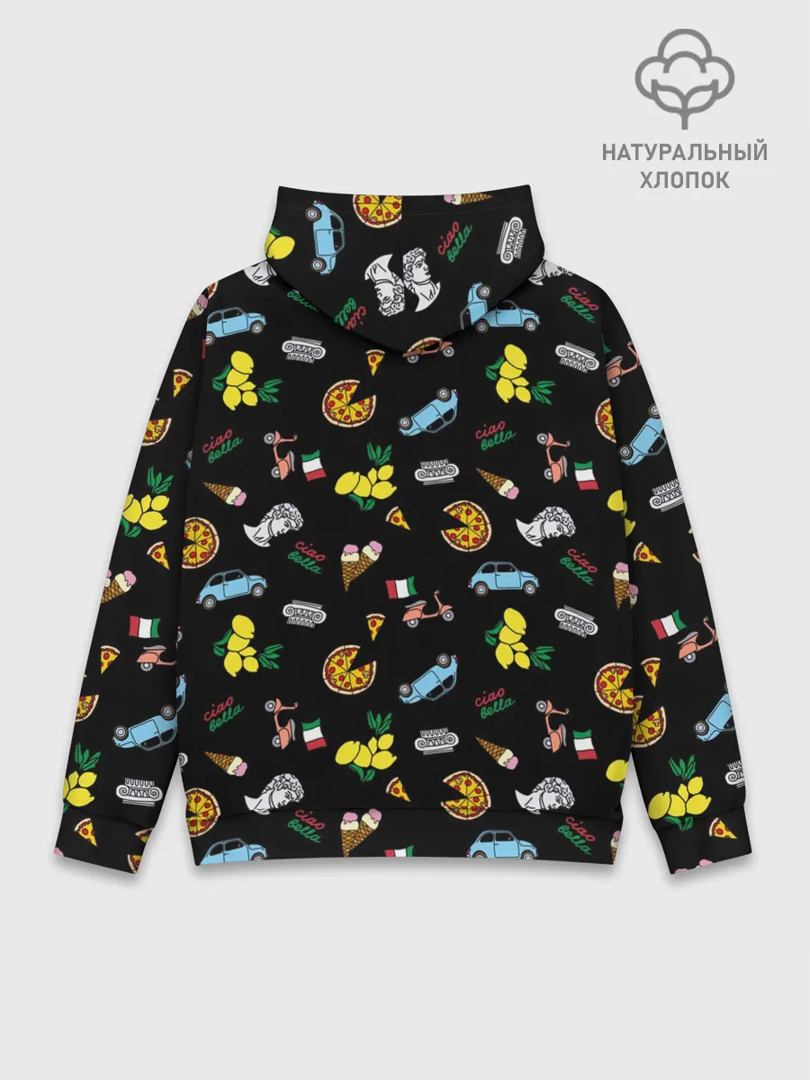 Худи мужской база хлопок / Итальянский паттерн