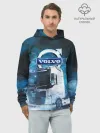 Худи мужской база хлопок / Volvo truck