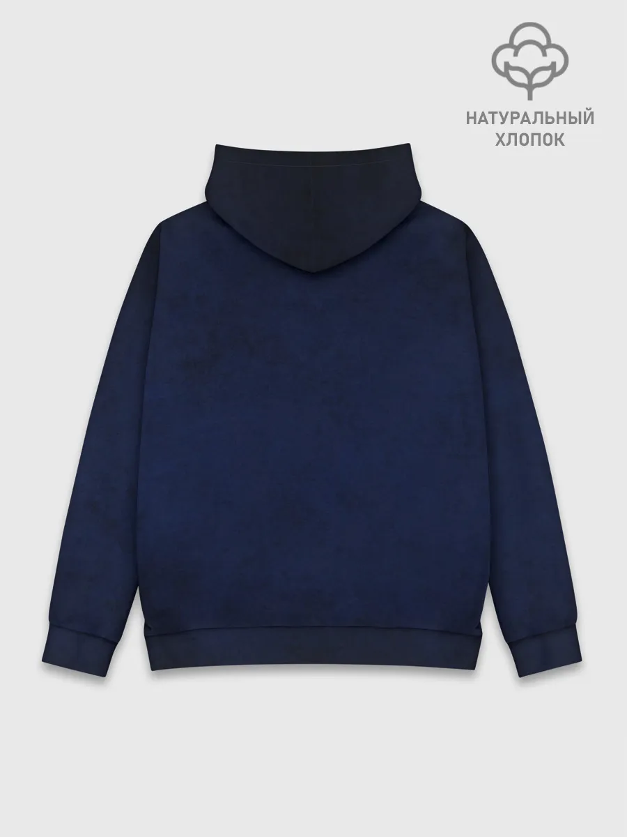 Худи мужской база хлопок / Scania king of the road