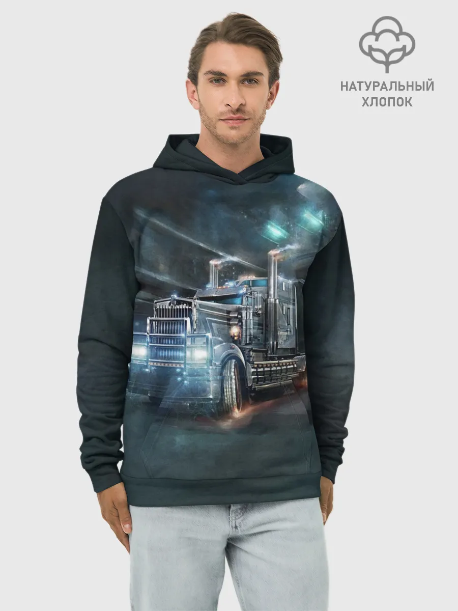 Худи мужской база хлопок / Neo truck