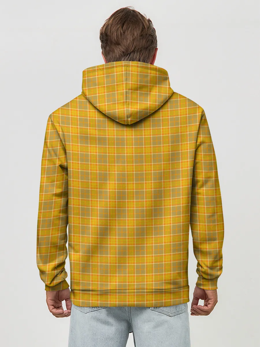 Худи мужской база хлопок / Клетка N2