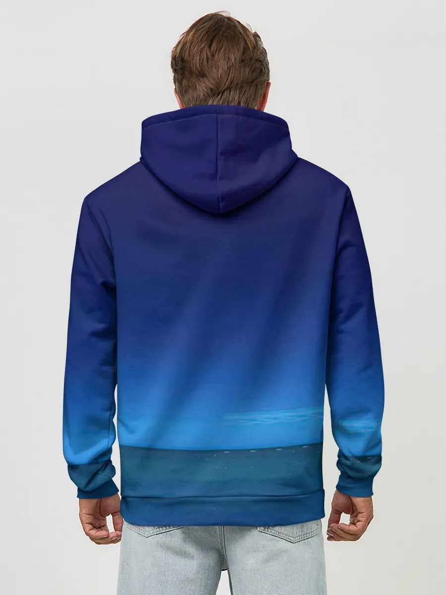 Худи мужской база хлопок / Пикник - железные мантры