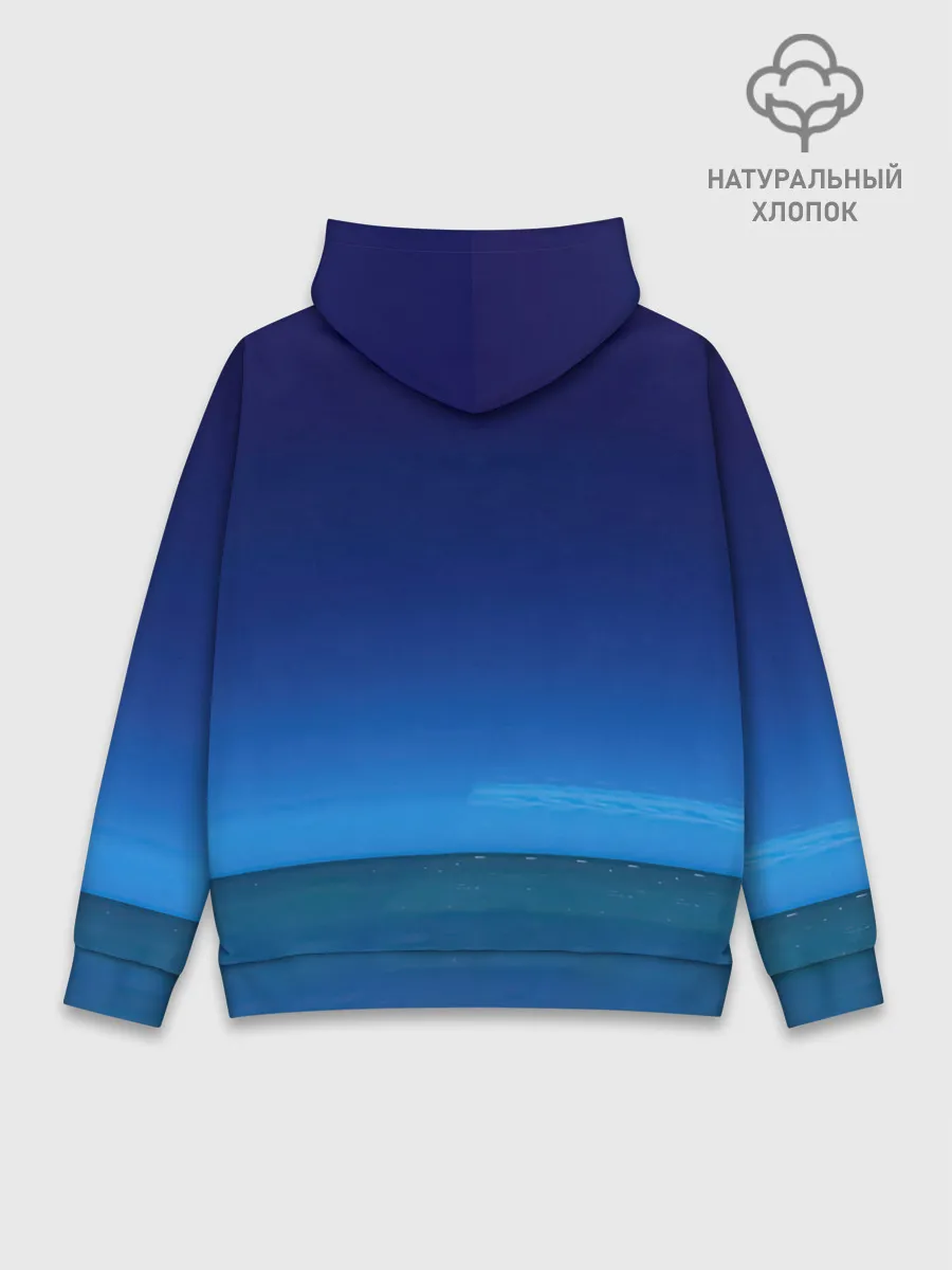 Худи мужской база хлопок / Пикник - железные мантры