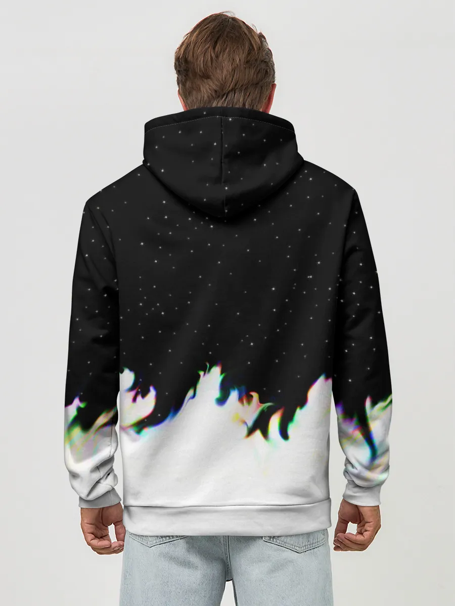 Худи мужской база хлопок / Затерянный в космосе