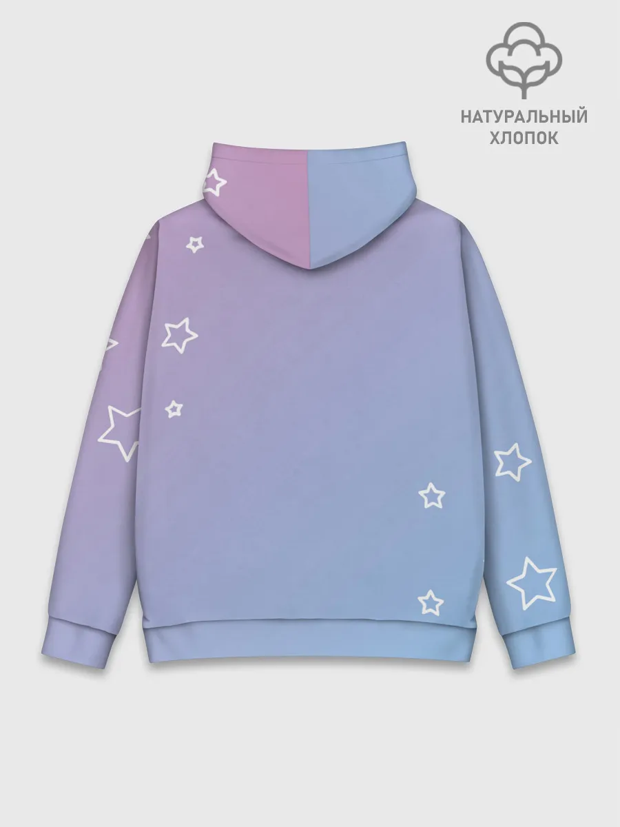 Худи мужской база хлопок / Знак Рак