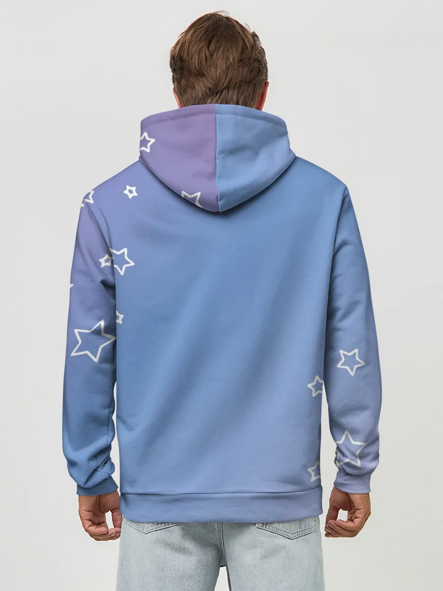 Худи мужской база хлопок / Знак Близнецы