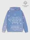 Худи мужской база хлопок / Знак Близнецы