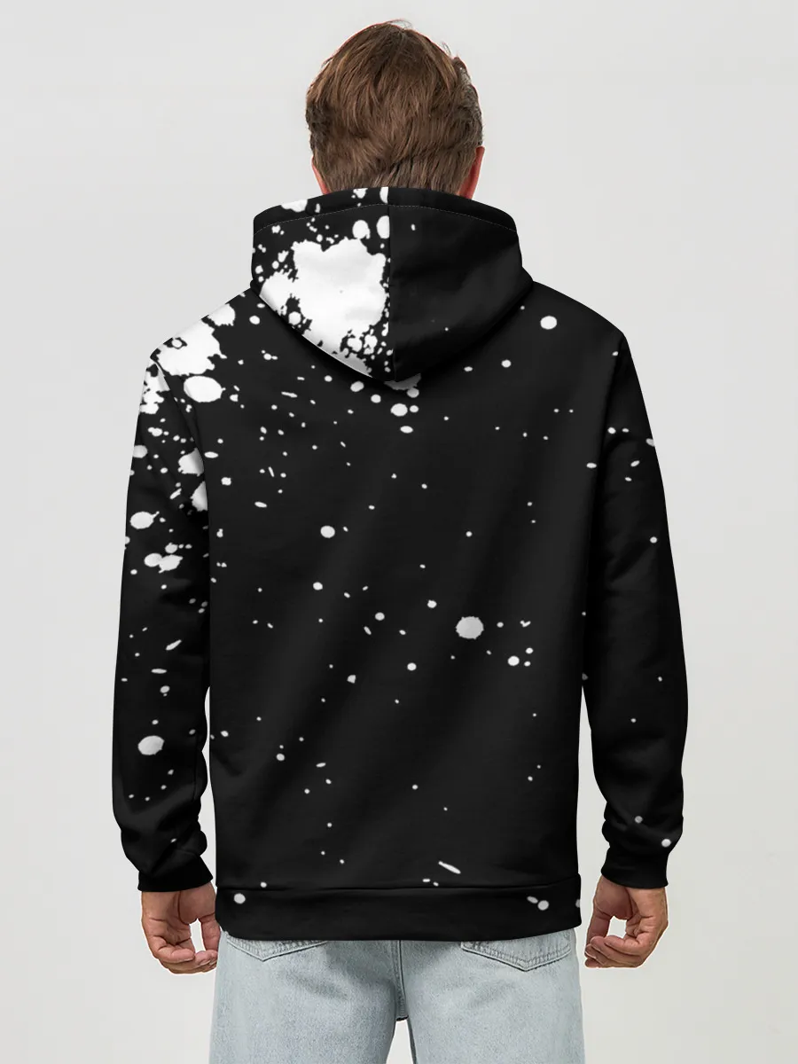 Худи мужской база хлопок / Кукрыниксы черепа