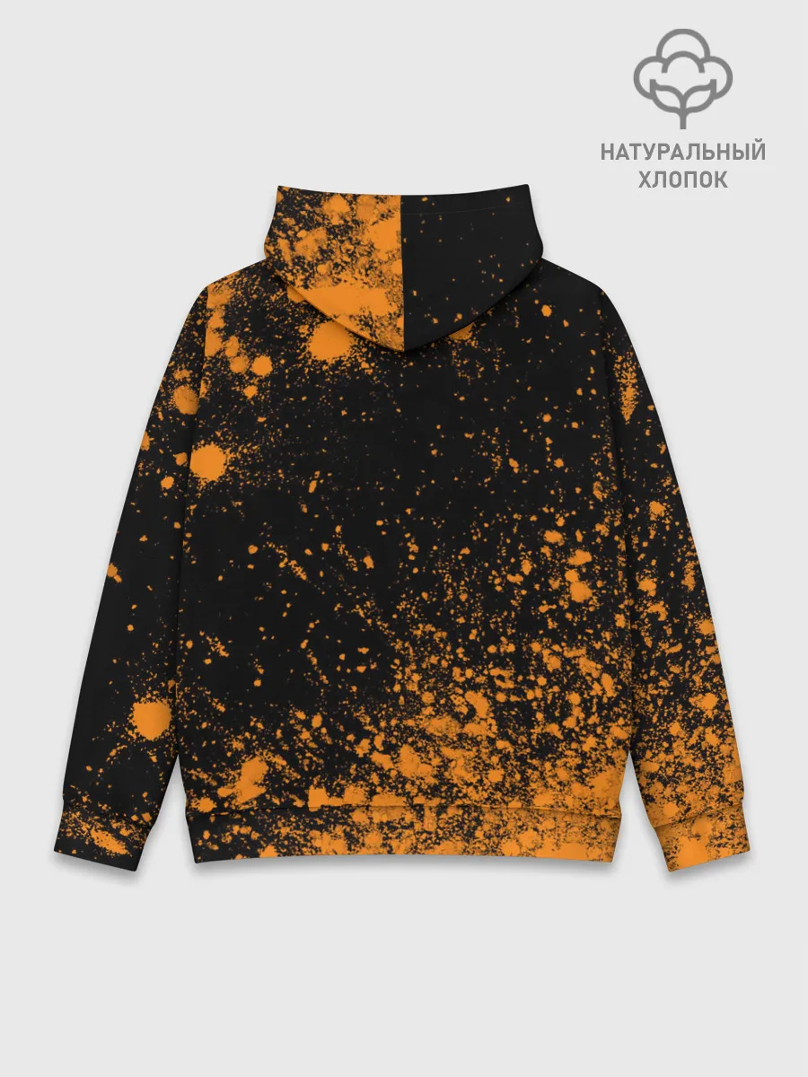 Худи мужской база хлопок / Лиса - В Шарфике - Взрыв