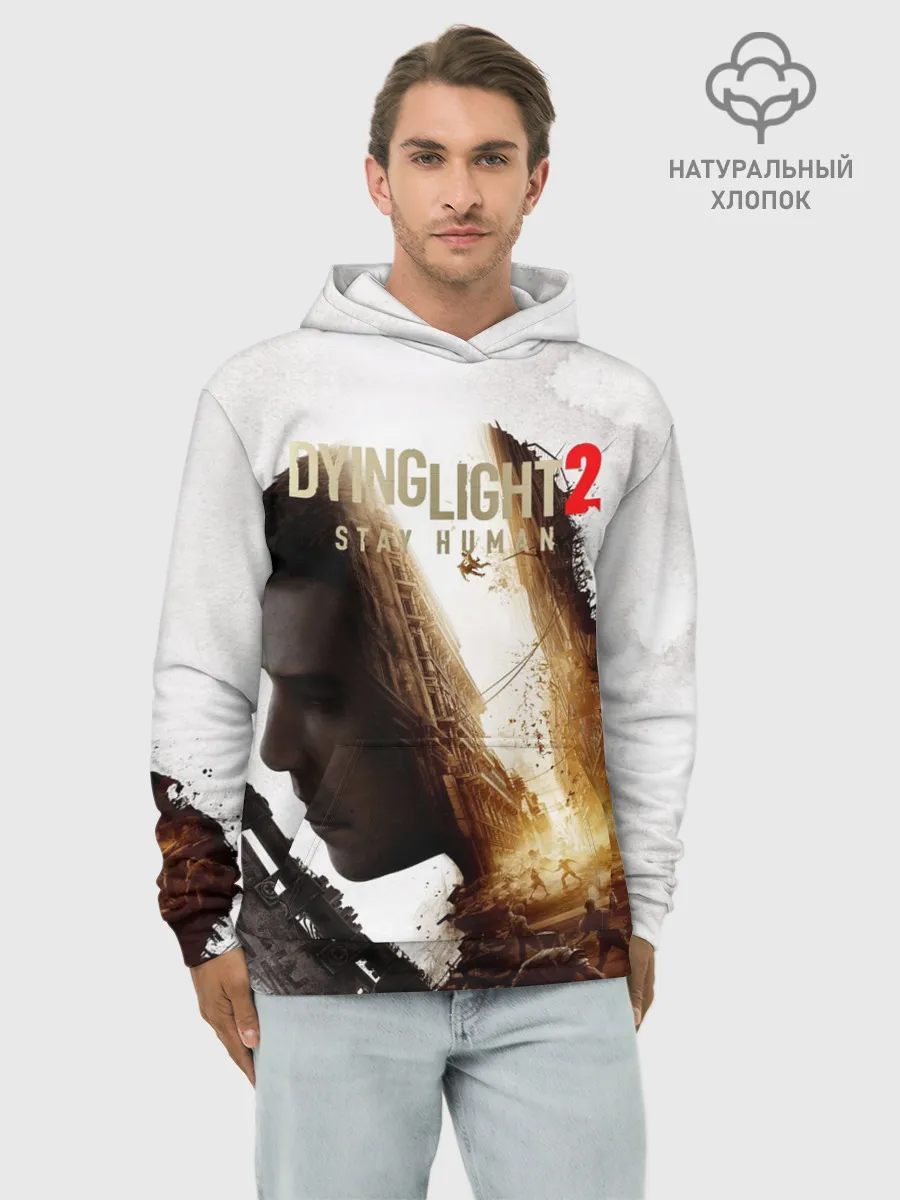 Худи мужской база хлопок / Dying Light 2 Original